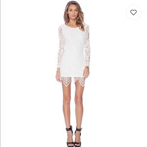 Lovers + Friends Sterling Bodycon Dress in White